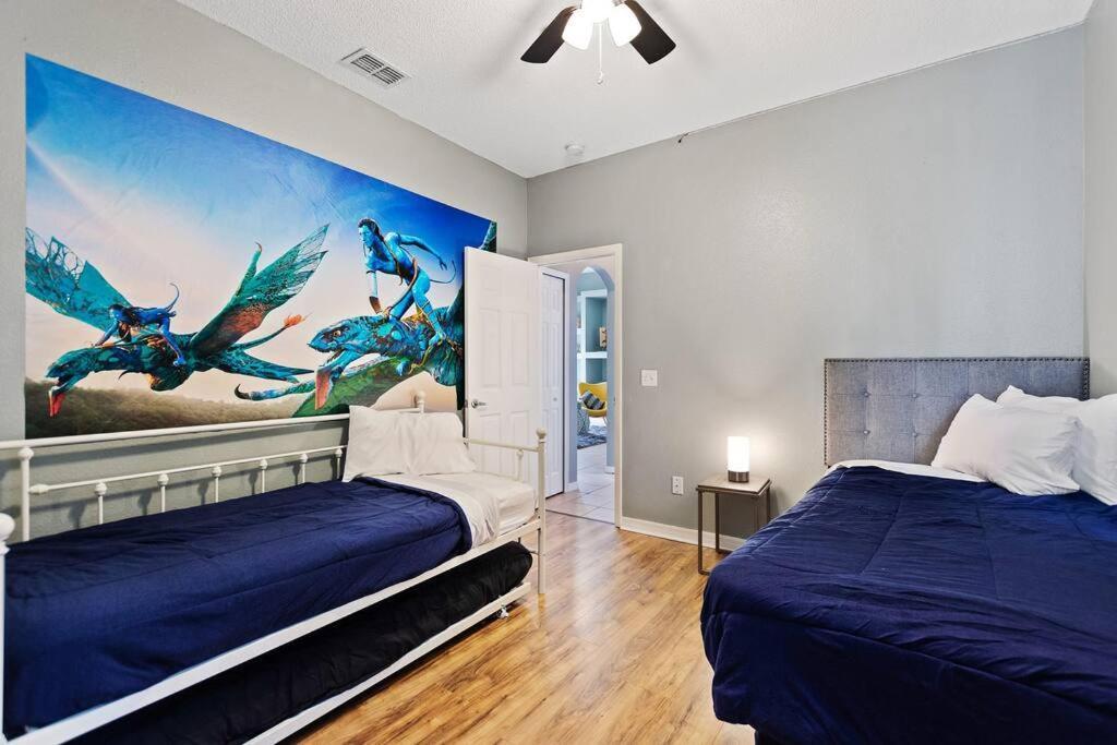 Spacious Disney Themed 5Bed Villa! Private Heated Enclosed Pool/Spa/Bbq! Davenport Ngoại thất bức ảnh